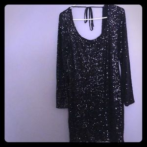 Sequence Little Black Dress